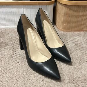 Marc Fisher block heels black
